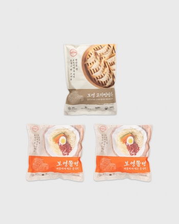 찐만두 & 쫄면 세트