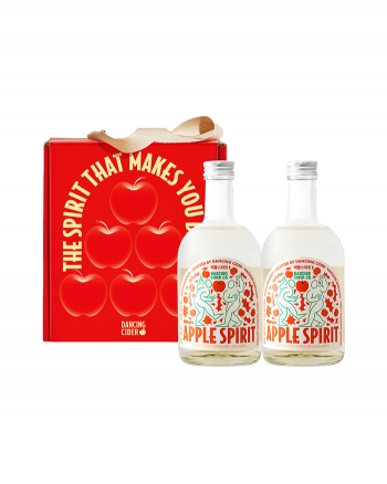[선물세트] 애플스피릿(20%) 375ml 2병 사과 증류주 소주 술