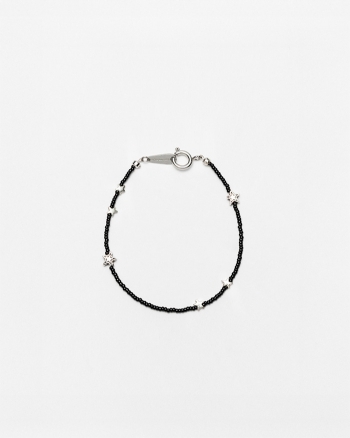 Milky Way Bracelet - Black & Silver