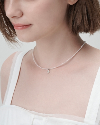 [단독선공개] Sugar Gem Glaze Necklace