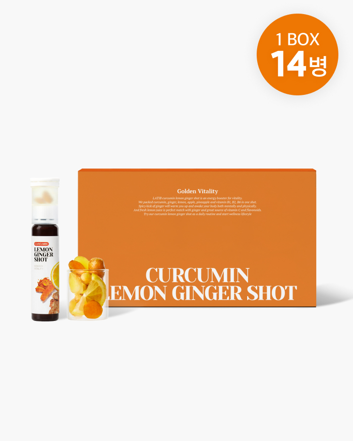 커큐민 레몬진저샷 1box [25mlX14병]