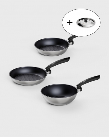 뉴 올클래드 바닥5중 컴팩트 3종 세트 (22F+24F+24W) + [증정] 콤보 커버 1종 (24cm)