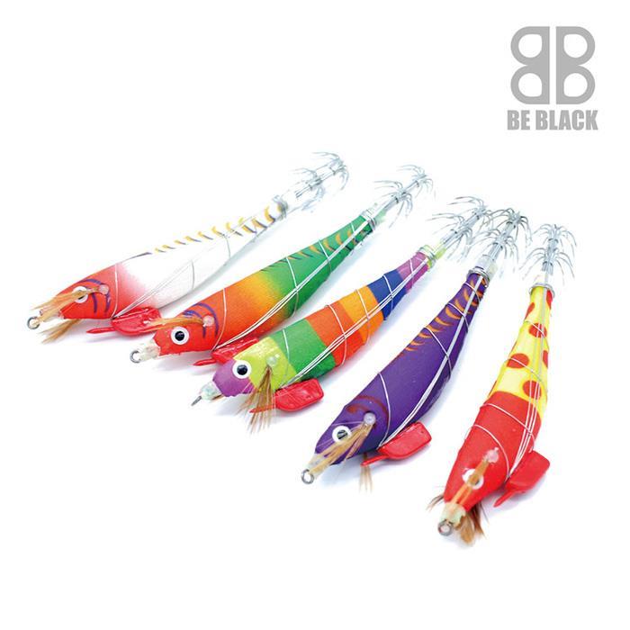 비블랙 삼봉와이어 에기 쭈꾸미 갑오징어 한치 생미끼 삼봉에기