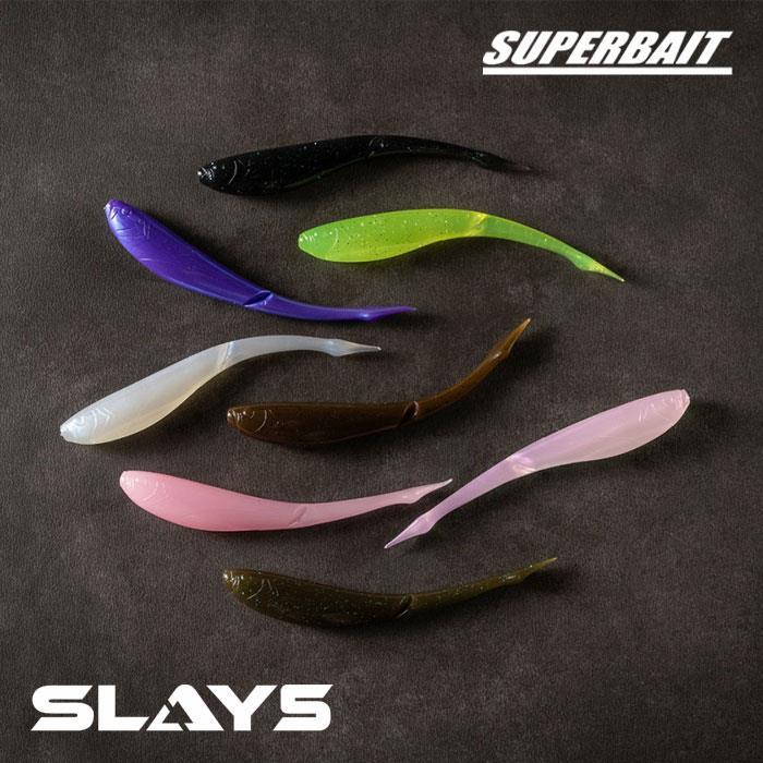 슈퍼베이트 슬레이5 소프트 저크베이트 배스 웜