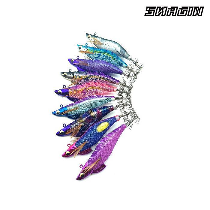 백경 스웨긴 팁런프린스 2.5호 SG-520 무늬오징어 팁런 에기