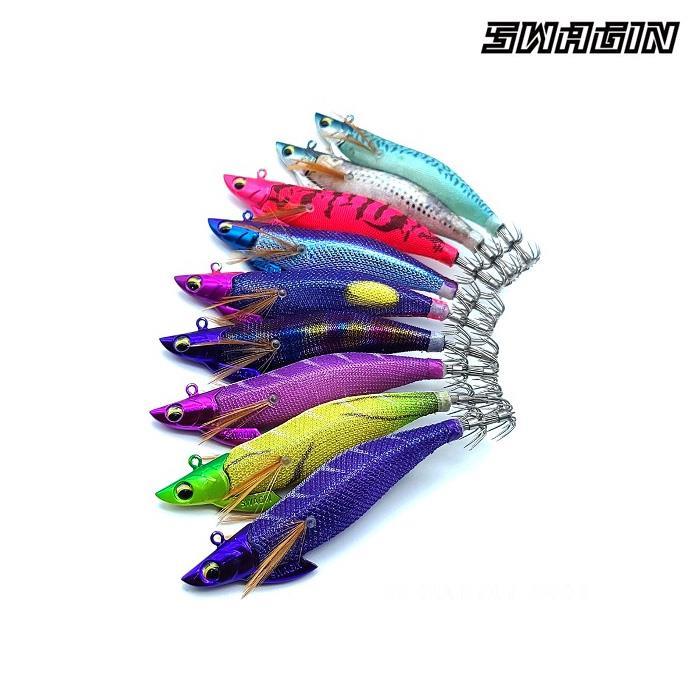 백경 스웨긴 팁런프린스 3호 SG-521 무늬오징어 팁런 에기