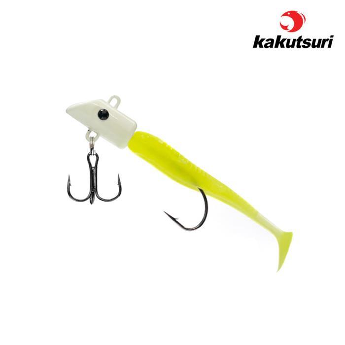 카쿠쯔리 칼춤 버전2 갈치 지그헤드+스트레이트웜 원태클 채비