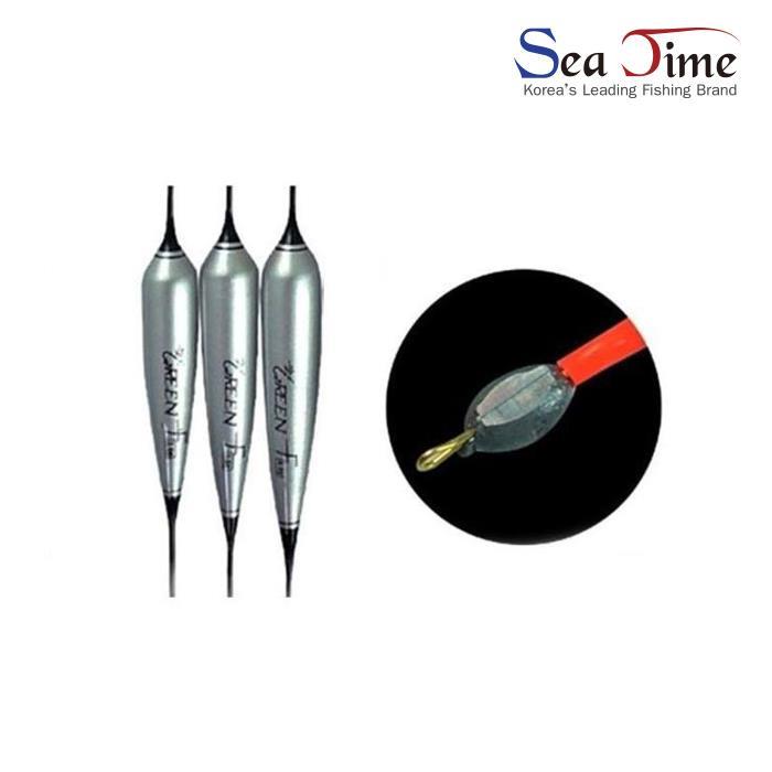 씨타임 그린 F 올림찌 실버 (맞춤봉돌 동봉)