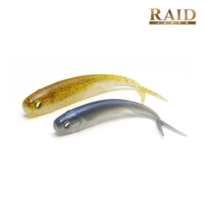 레이드재팬 피쉬 롤러 3인치 4인치 배스 웜