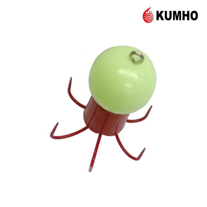 금호조침 KS-305 연질 쭈꾸미 헌터 야광 56g 5개입