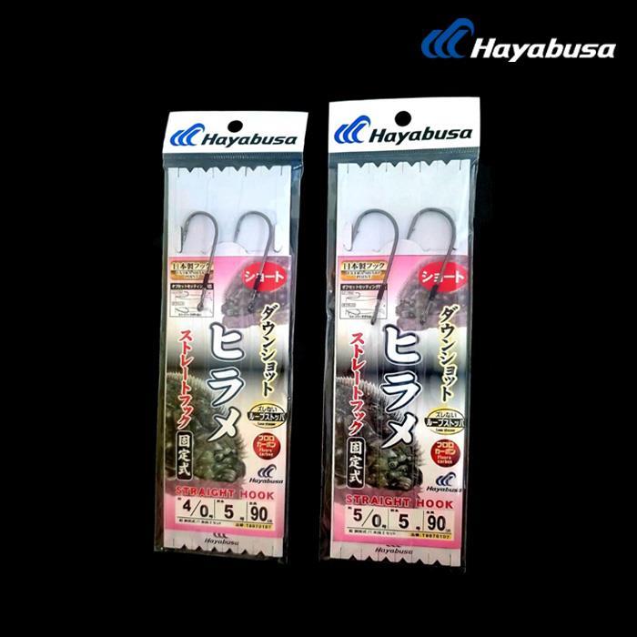 하야부사 선상 광어 다운샷 채비 T90701D7 스트레이트훅 숏타입
