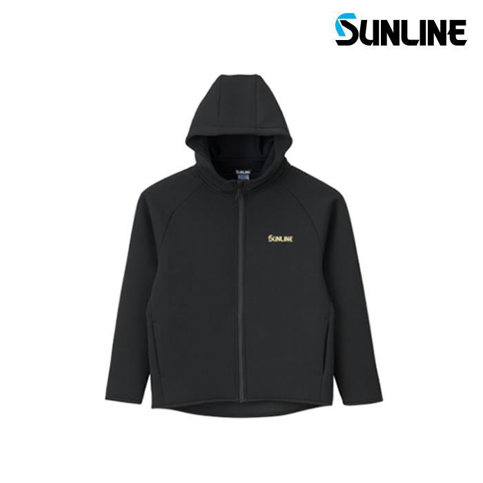 선라인 더블 니트 풀 집업 파카 SUW-15412 후드 티셔츠