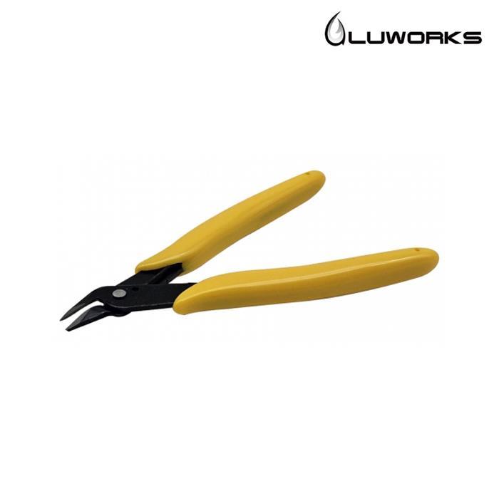 루웍스 LWT-237 한방에 니퍼 130 옐로우 정밀니퍼 경량니퍼