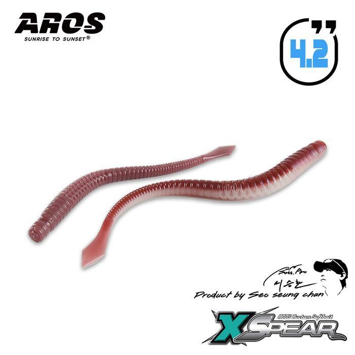 아로스 X-SPEAR 엑스스피어 4.2인치 배스 웜