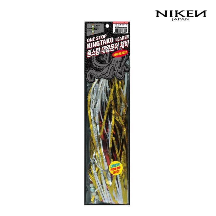 니켄 원스탑 대왕문어 채비 틴셀 스커트 1개입