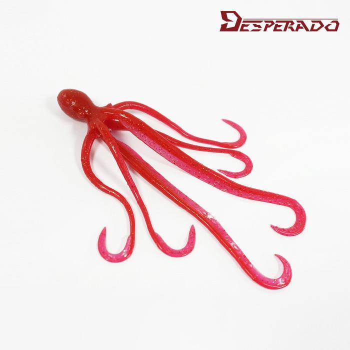 데스페라도 캡틴 옥토퍼스 소프트웜 타이라바 대구라바 스커트웜