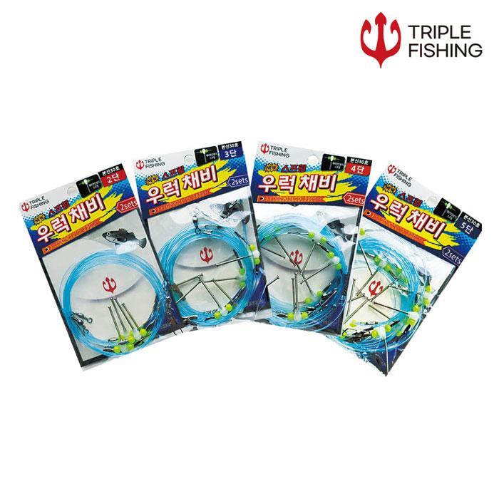 트리플피싱 스프링 우럭 채비 심해 어초 침선