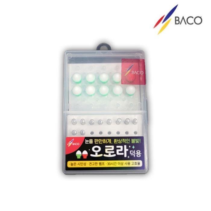 바코 오로라 전자 케미 & 전지 덕용 10개입