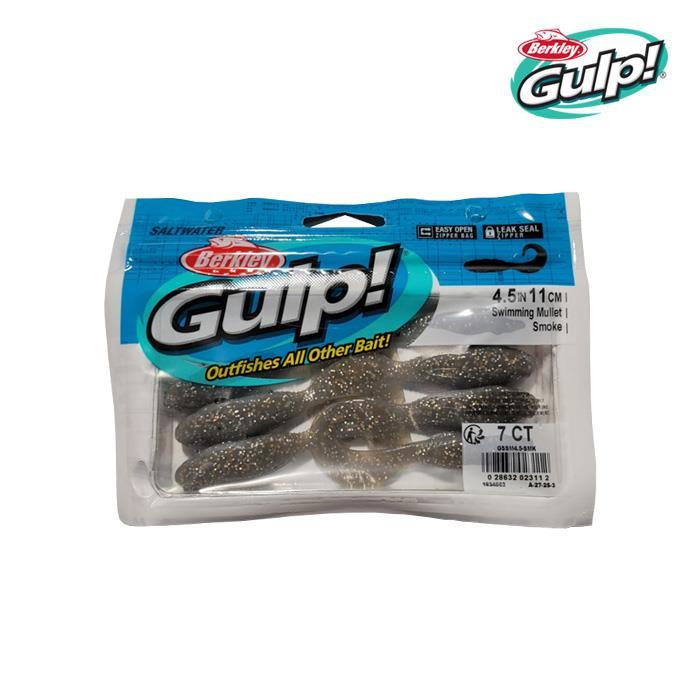 버클리 걸프 스위밍 뮬렛 4.5인치 웜 루어테크 한국전용