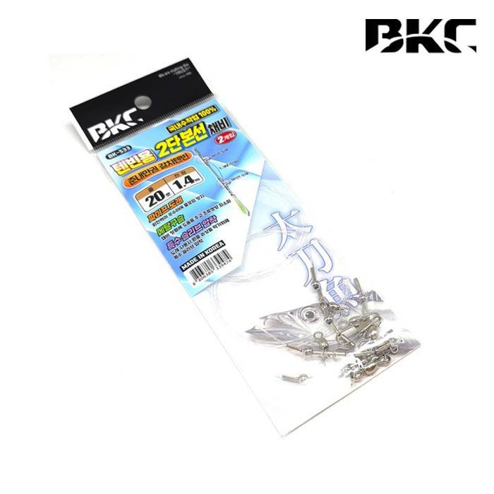 백경 텐빈용 2단 본선 채비 BK-533 갈치 텐빈 2개입