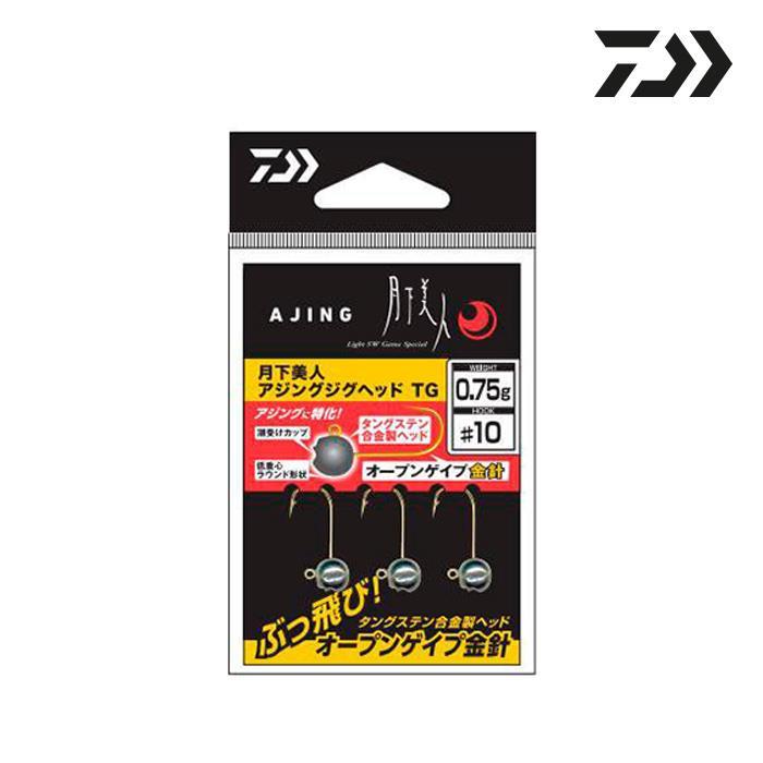 다이와 월하미인 아징 지그헤드 TG 전갱이 볼락 텅스텐 지그헤드
