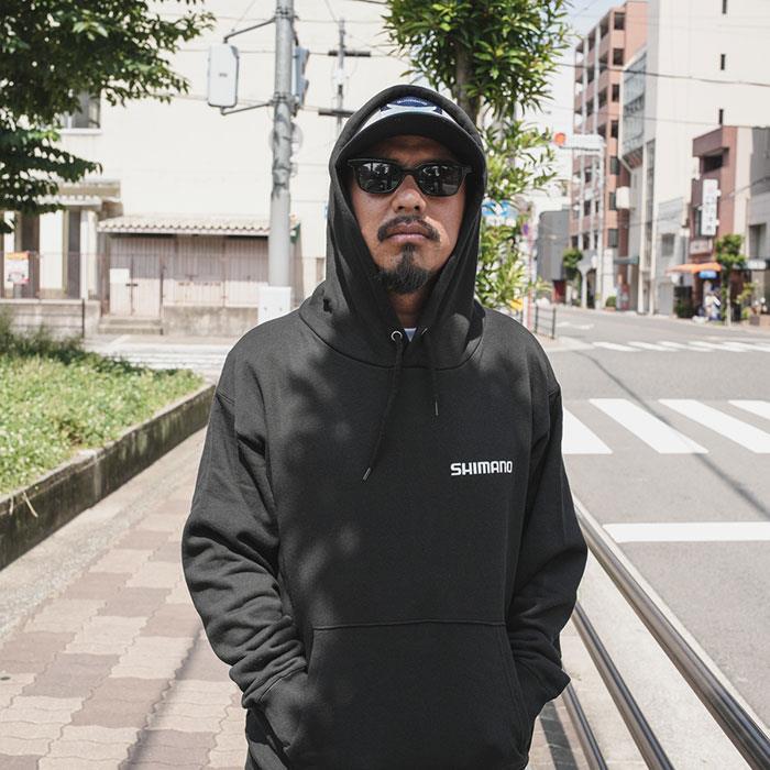 [한정판] 시마노 빅 로고 풀 오버 후디