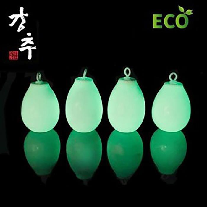 강추 야광 물방울추 주꾸미 갑오징어 봉돌