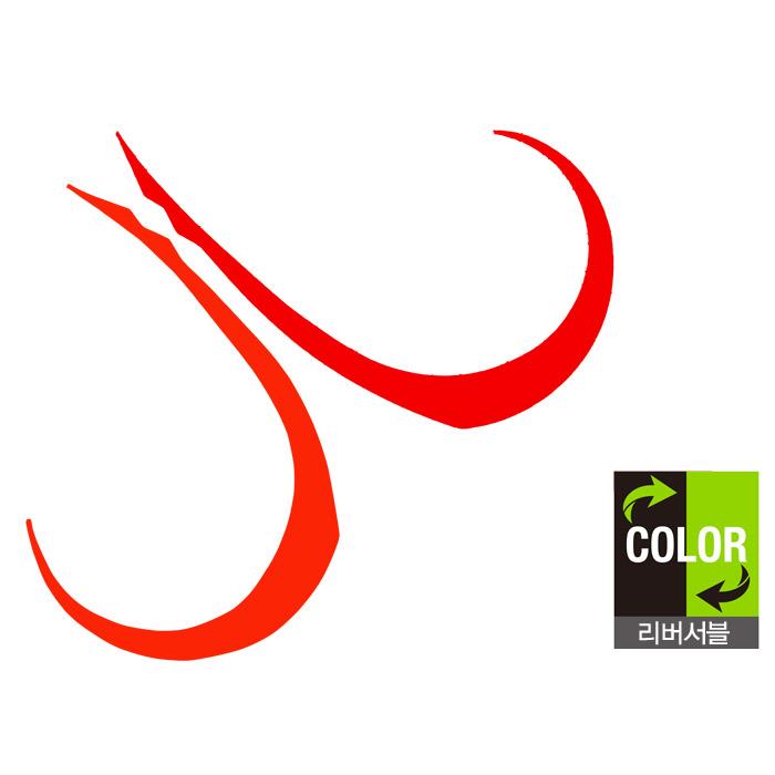 자칼 빈빈 스위치 T 넥타이 마이크로 컬리 타이라바 스커트