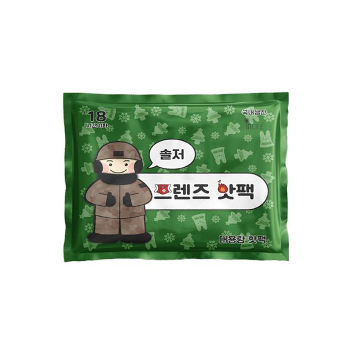인라이프 프렌즈 대용량 핫팩 솔저 150g