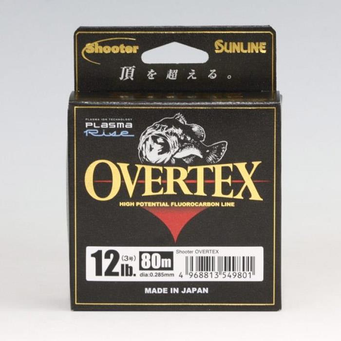 선라인 슈터 오버텍스 80m HG 플로로카본 배스 루어 라인
