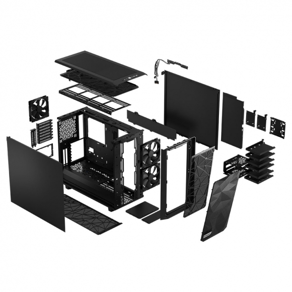 Fractal Design Meshify 2 블랙 솔리드