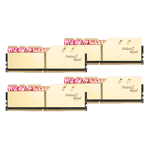 G.SKILL DDR4-3200 CL16 TRIDENT Z ROYAL 골드 패키지 (32GB(8Gx4))