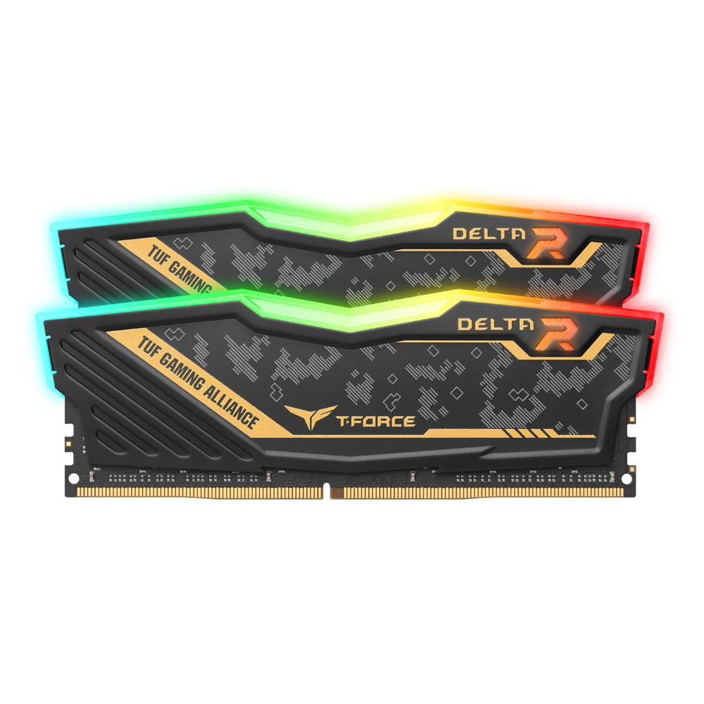 TeamGroup T-Force DDR4-3200 CL16-20-20 Delta TUF Gaming RGB 패키지 서린 (32GB(16Gx2))