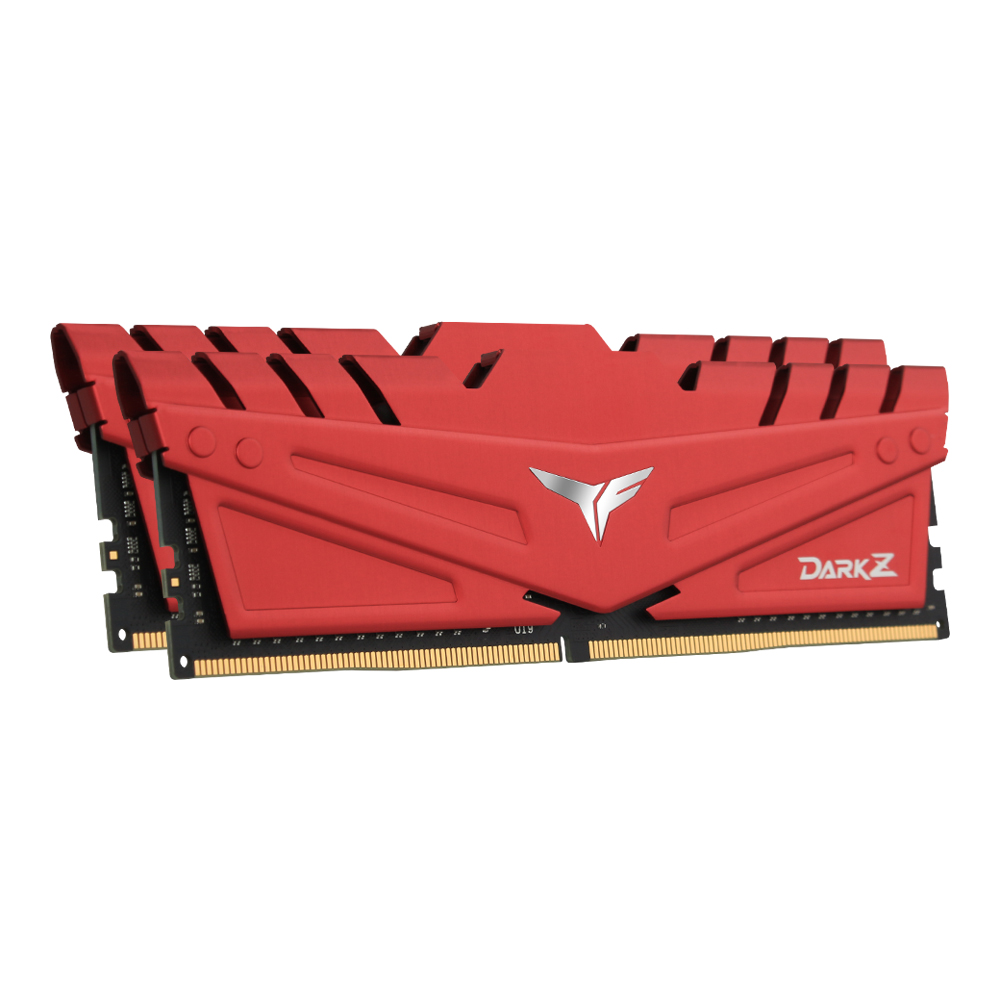 TeamGroup T-Force DDR4-3200 CL16 DARK Z RED 패키지 (64GB(32Gx2))