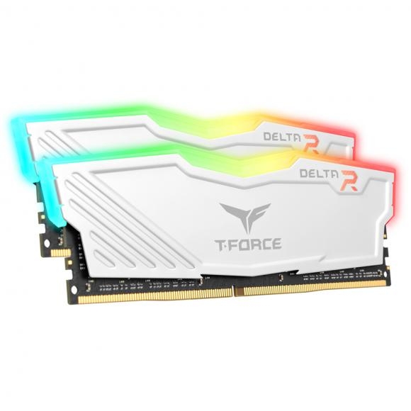 TEAMGROUP T-Force DDR4-3200 CL16 Delta RGB 화이트 패키지 16GB(8Gx2)