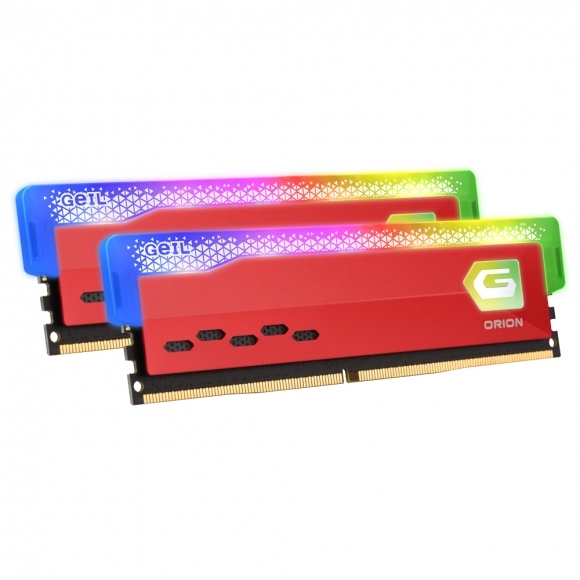 GeIL DDR4-3600 CL18 ORION RGB Red 패키지 (16GB(8Gx2))