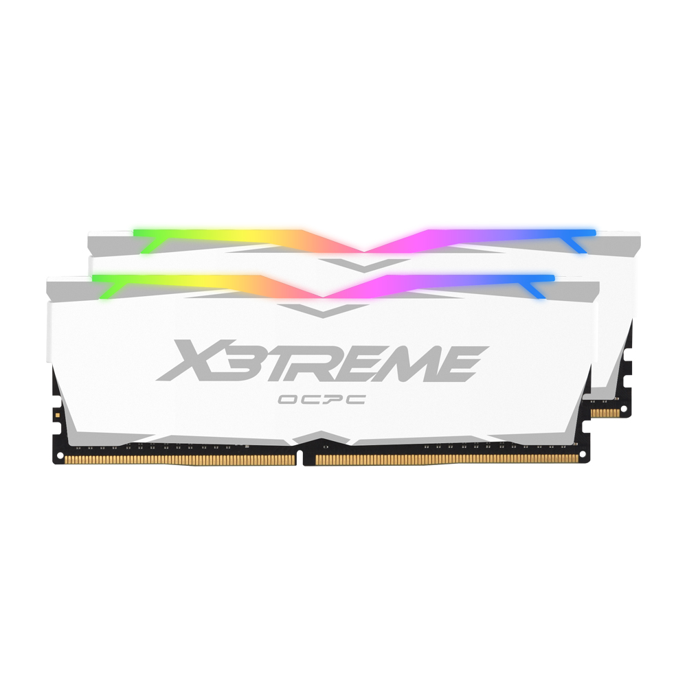 OCPC DDR4-3200 CL22 X3TREME RGB WHITE 패키지 (16GB(8Gx2))