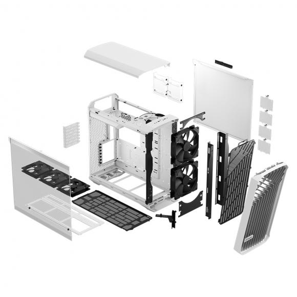 Fractal Design Torrent TG Clear Tint 강화유리 화이트