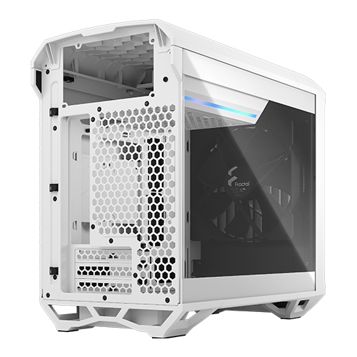 Fractal Design Torrent NANO 화이트 TG CLEAR TINT