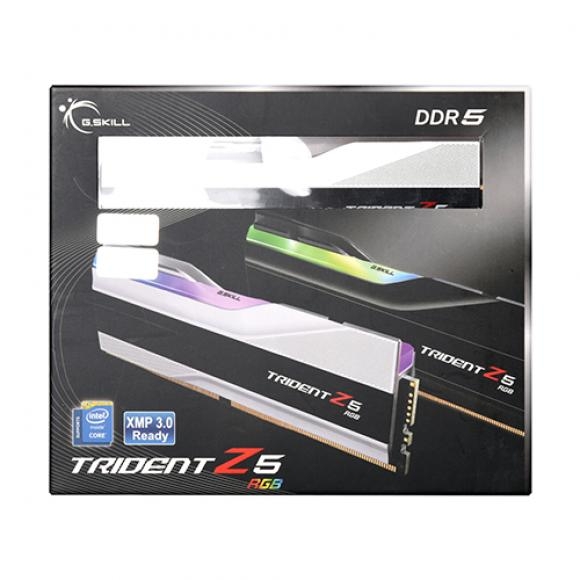 G.SKILL DDR5-6000 CL30 TRIDENT Z5 RGB J 실버 패키지 (32GB(16Gx2))
