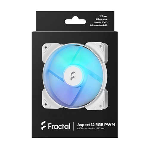 Fractal Design Aspect 12 RGB PWM White 1팩