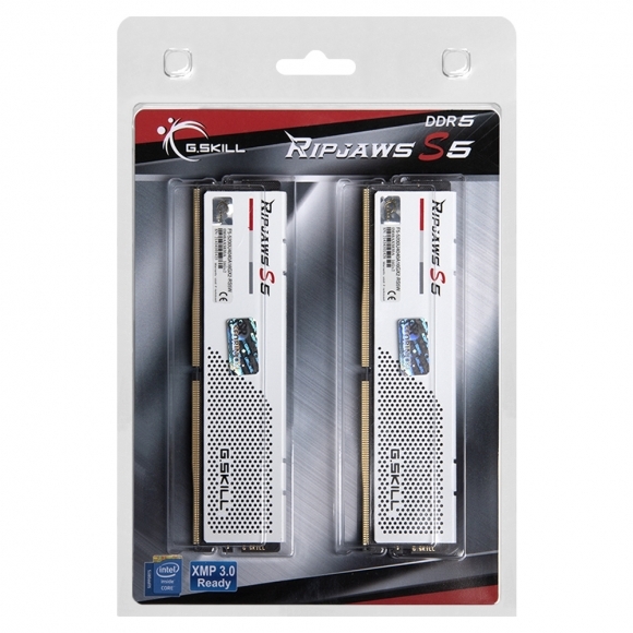 G.SKILL DDR5 5600 CL30 RIPJAWS S5 J 화이트 패키지 32GB(16Gx2)