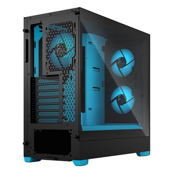 Fractal Design Pop Air RGB Clear 강화유리 Core Cyan