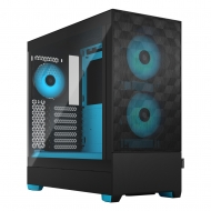 프렉탈디자인 Pop Air RGB Clear 강화유리 Core Cyan