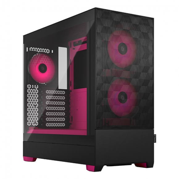 Fractal Design Pop Air RGB Clear 강화유리 Core Magenta