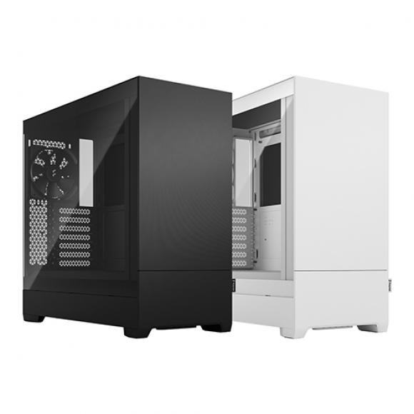 Fractal Design Pop Silent Clear 강화유리 화이트