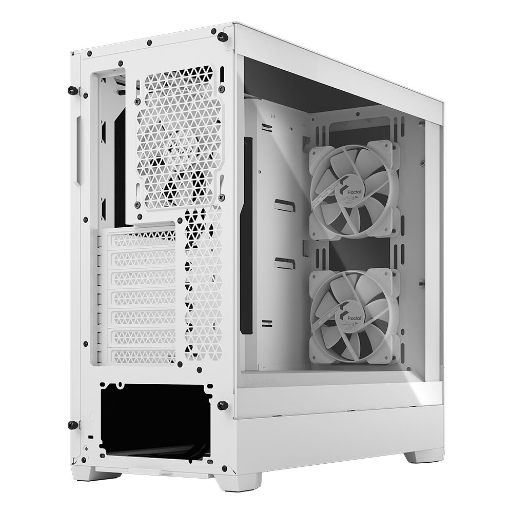 Fractal Design Pop Silent Clear 강화유리 화이트