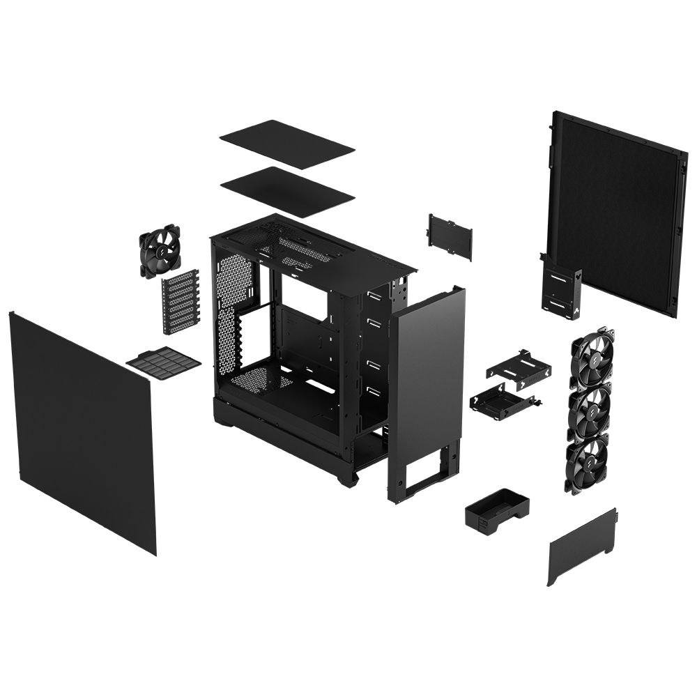 Fractal Design Pop XL Silent Solid 블랙