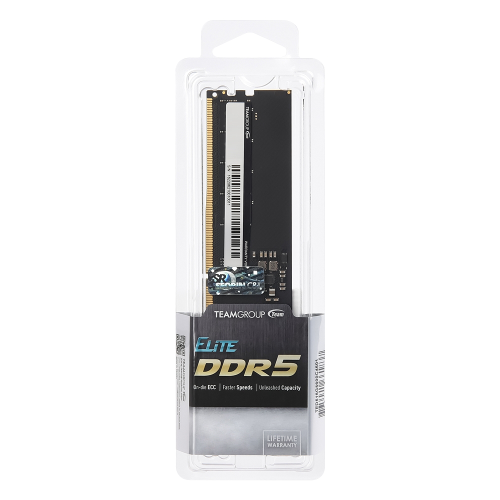 TEAMGROUP DDR5 4800 CL40 Elite 8GB
