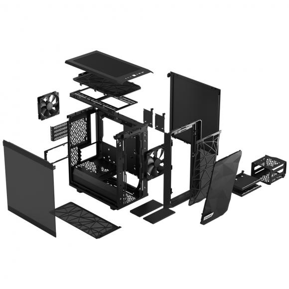 Fractal Design Meshify 2 Mini Dark 강화유리 블랙